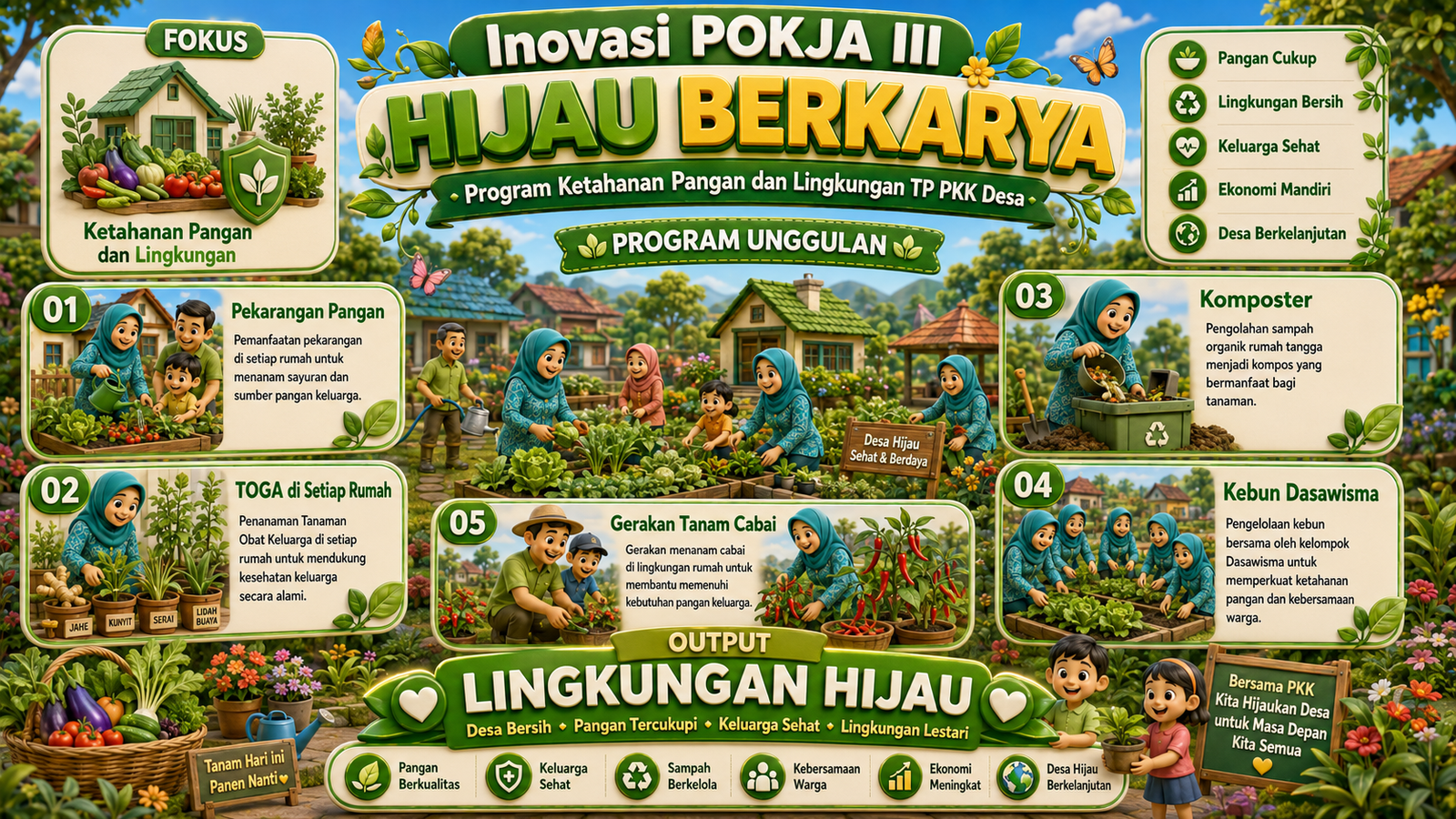HIJAU BERKARYA